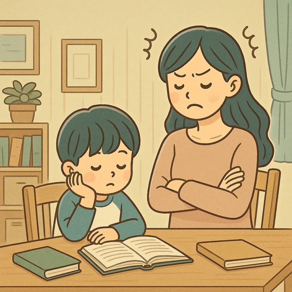 勉強しない子にイライラしたときの親の対処法