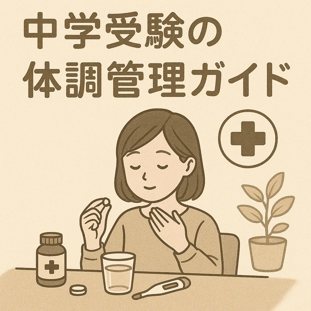 中学受験の体調管理ガイド