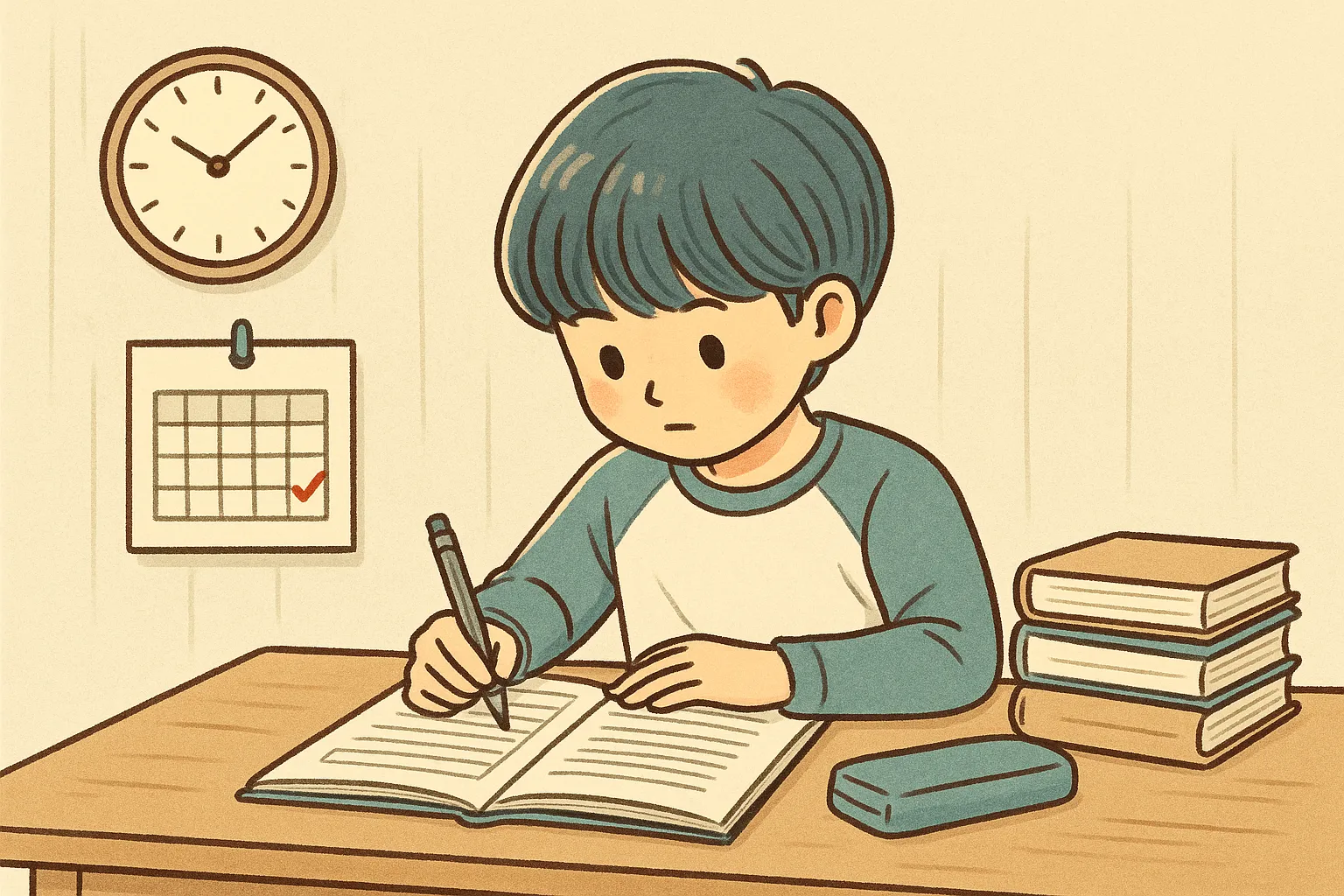 記述問題対策はいつから？
