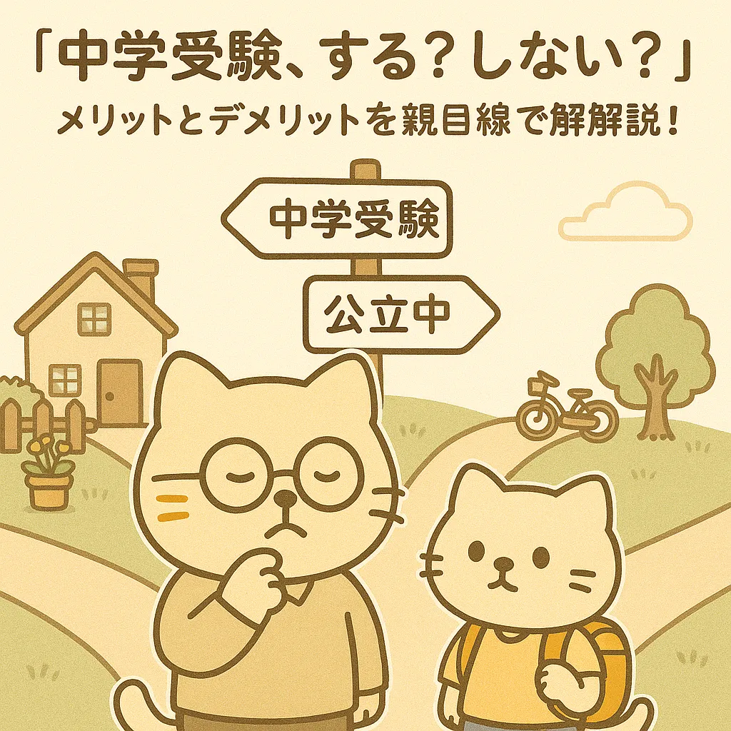 中学受験のメリットとデメリット